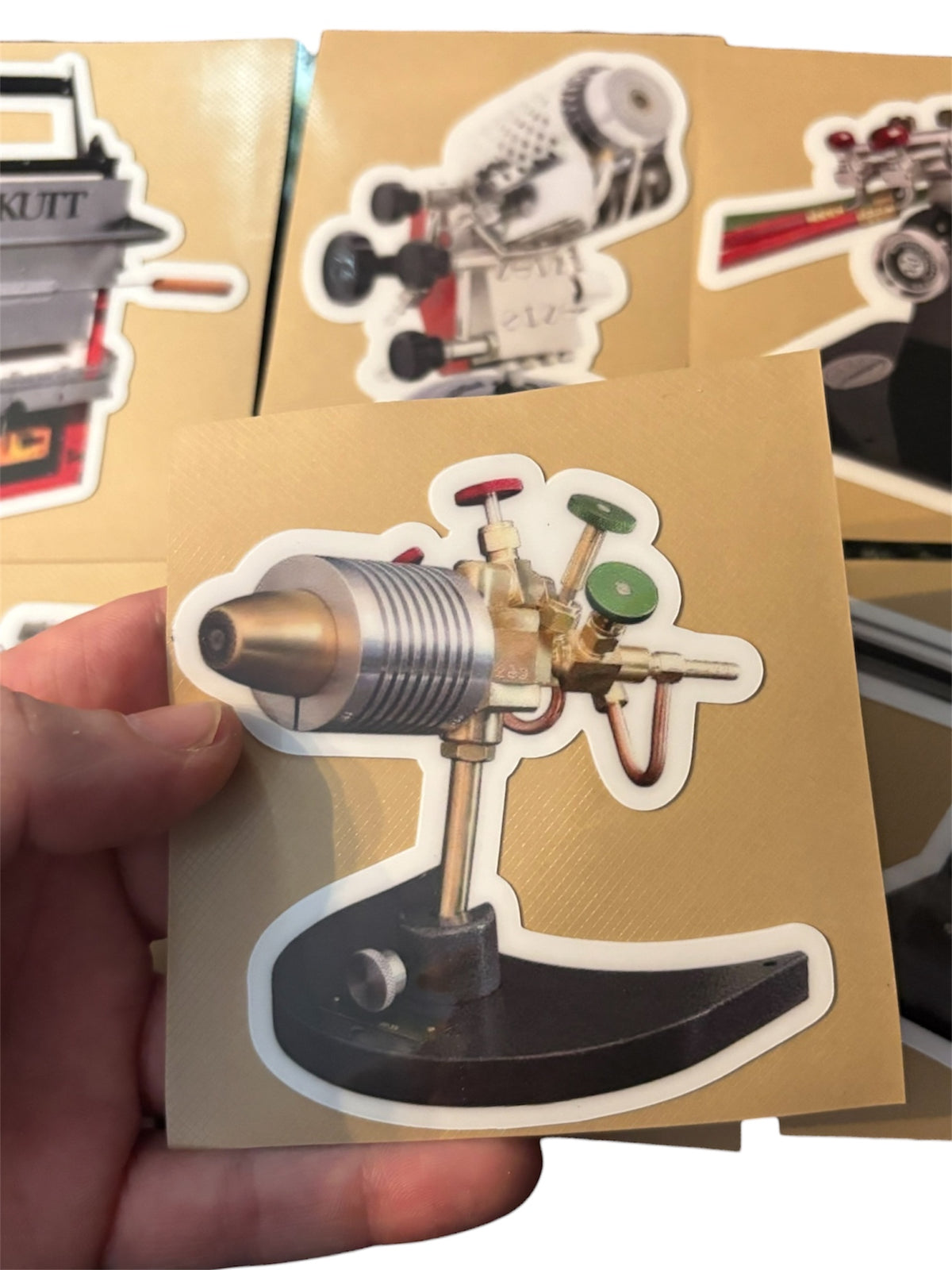 Torch and Kiln Sticker Pack A (7-pc, 3" Waterproof Vinyl)