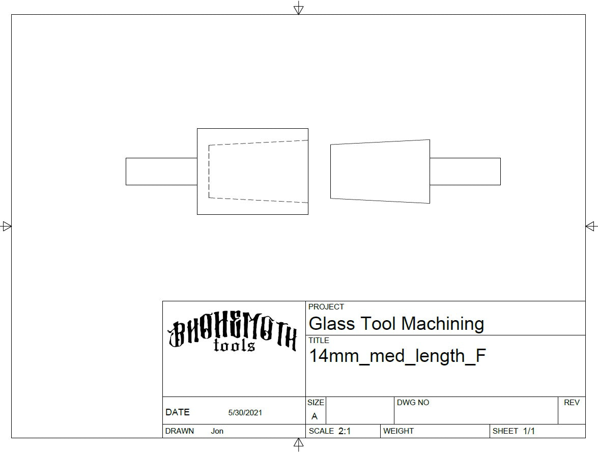 1:10 Glass on Glass Grinding Tool Individual image 0